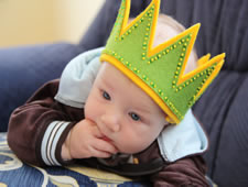 2. Geburtstag Unser Fröschchen ist heute der König