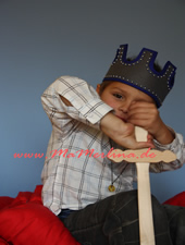 Geburtstagskind mit Mamerlina Geburtstagskrone