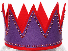 Geburtstagskrone Spiel-und Theater Krone, Kindergeburtstag, Prinzessin