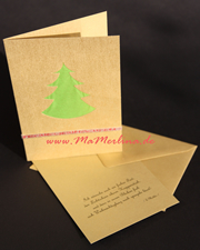 Weihnachtspost, Grußkarte